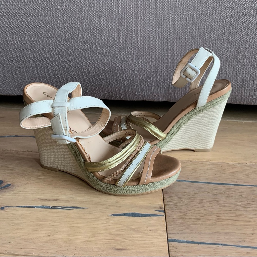 Cole Haan Nassau wedge sandal size 7.5